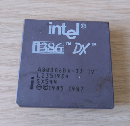 Intel i386 prozessor cpu - intel, dx