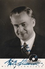 original signiertes Autogramm