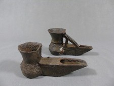 2 x Öllampe Grubenlampe