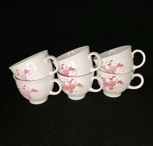 Kaffeetasse rote blüte - rote,