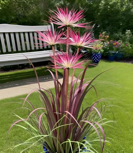 Künstliche orchidee mit - künstliche,