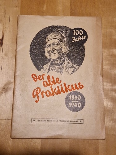 Der alte praktikus 1940 100 - alte,
