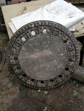 Schachtabdeckung Schachtdeckel rund  mit Ring Gullideckel Gully Deckel