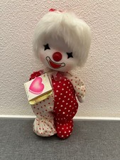 Vintage Harlekin Clown Puppe
