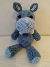 Nilpferd amigurumi Häkelntier