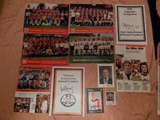 Orginales Autogramm. 11 St. Eintracht Frankfurt. Karl Heinz Körbel. DFB. Kicker 