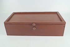 Alte Holzkiste Kiste Aufbewahrung Truhe Kasten Schatulle im Baushaus Stil