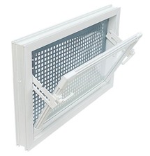 Kellerfenster weiss 70 x 30 cm