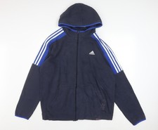 Adidas Herren Fleecejacke blau