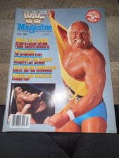 Vintage WWF Magazine July 1987