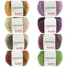 Katia - VARANASI - Wolle -  Garn - 150g - LL 480m - Herbst/Winter - (9,13€/100g)
