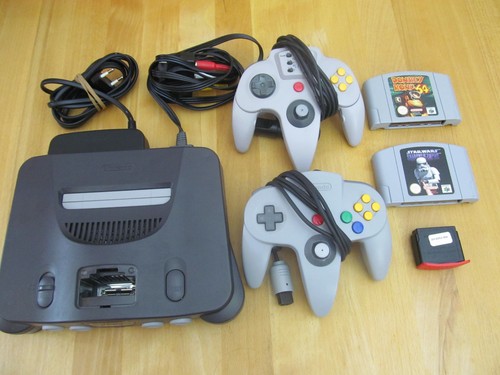 N64 nintendo konsole - -,