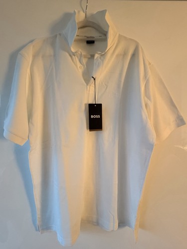 Boss polo shirt weiß xxl - polo, gr.