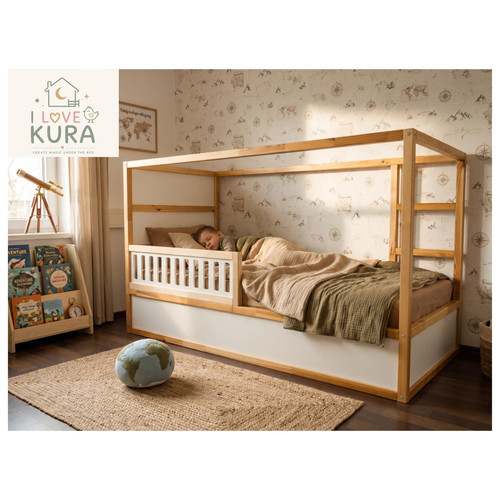 Bett unteres sicherheitsgitter - unteres,