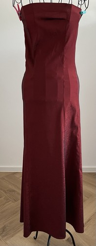 Abendkleid lang bordeaux - bordeaux, rot