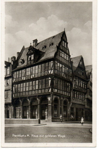 Ansichtskarte frankfurt main - ansichtskarte, frankfurt/main