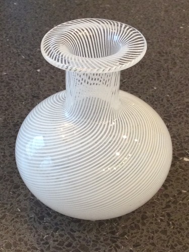 Murano venini vase fadenglas - murano,