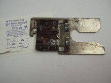 Fahrkarte Klischee Druckplatte