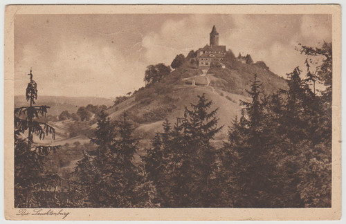 Kahla die leuchtenburg - ak,