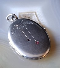 Jugendstil Anhänger Medaillon