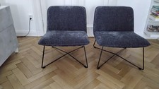 2 Lounge- Sessel  Kufen-