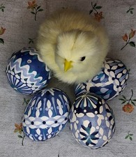 Sorbische Ostereier, 4 Stück