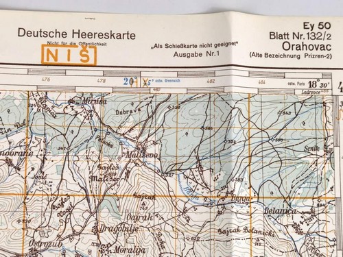 Deutsche heereskarte 1943 - deutsche,