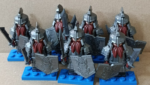 Zwerge mit schwert - 7x, hobbit