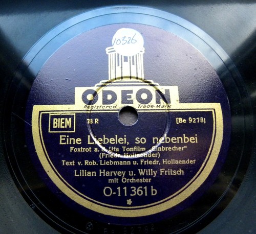 0496 willy fritsch - 0496/, fritsch-lilian