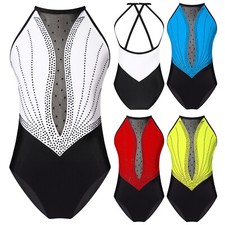 Mädchen Glitzer Turnanzug