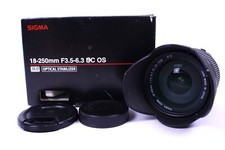 Objektiv Sigma Zoom 18-250 mm 1:3.5-6.3 DC OS Ø 72 Optical Stabilizer für Sony
