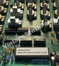 Roland PG-200 Mask ROM CPU M5L8048-067P Vintage Programmer JX3P PG200 Chip IC
