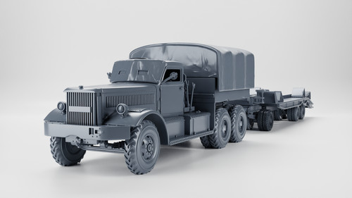 M19 tank transporter mit - tank,
