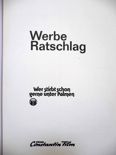 Wer stirbt schon gerne - , unter