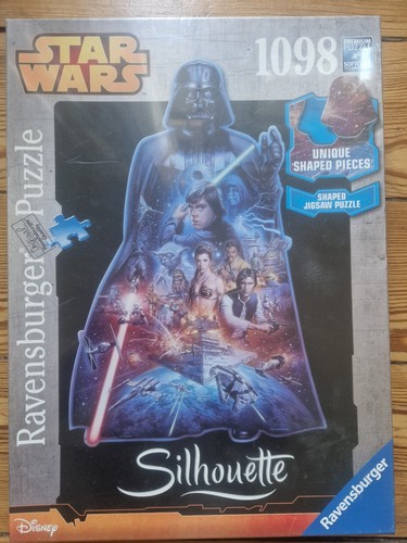 Star wars silhouette puzzle - wars,