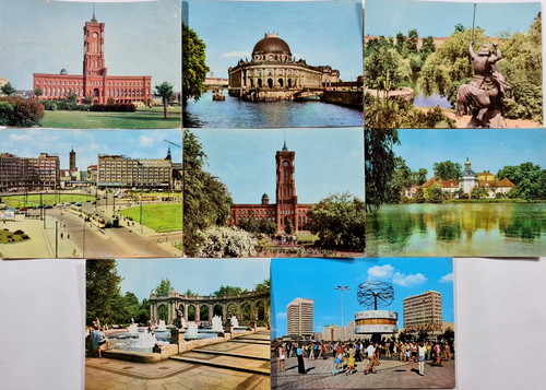 Postkarten lot ddr - postkarten,