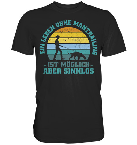 Mantrailing shirt - t-shirt, |