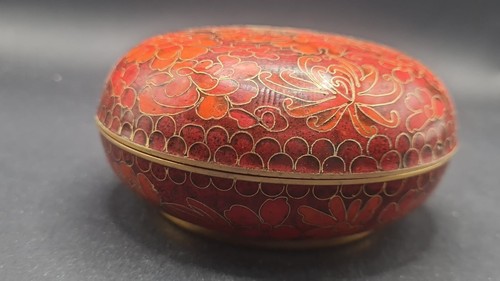 Cloisonne schmuckdose - cloisonne,
