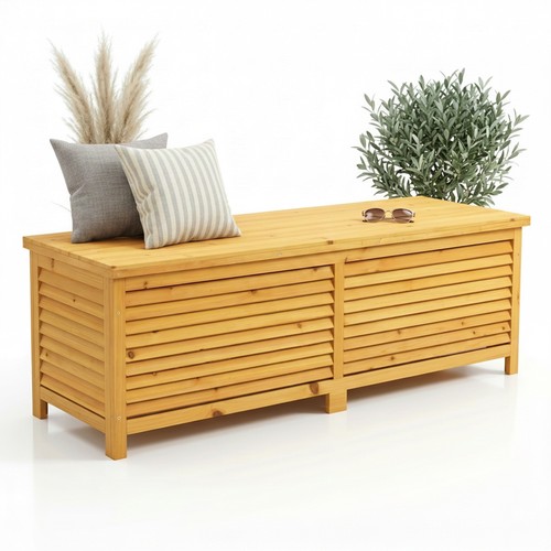 140cm holz auflagenbox - holz,