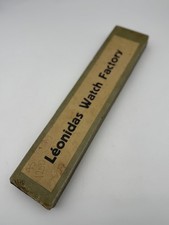Leonidas 35x7cm Armbanduhr Parts Box Vintage Rare
