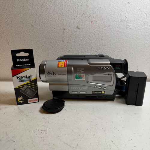 Sony handycam ccd tr818 - sony, silver