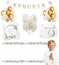 Kommunion deko set tlg - deko-set, 65-tlg