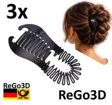 3Haarspange Haare Doppelkamm