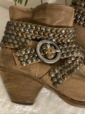 Coole echtleder biker stiefel - echtleder,