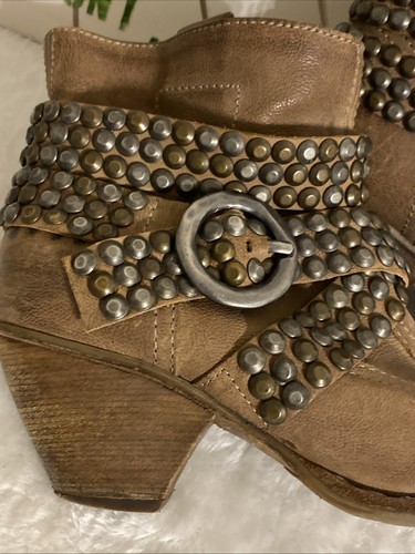 Coole echtleder biker stiefel - echtleder,
