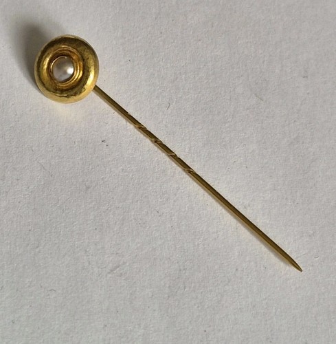 Anstecknadel 585 gold mit - anstecknadel,