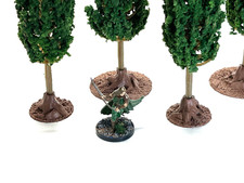 Modellbäume x 5 - 160 mm mit