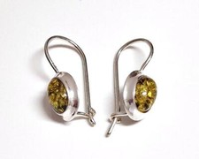 Bernstein Ohrringe Silber 925