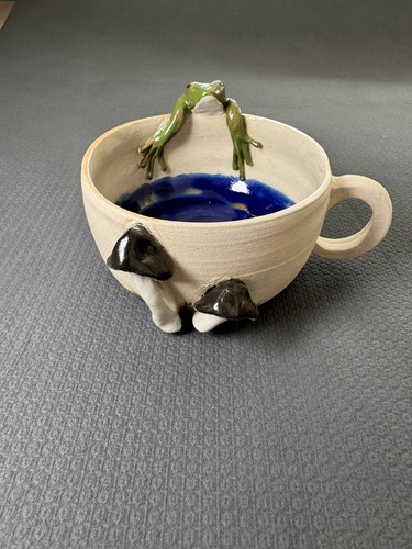 Handgefertigte keramiktasse - handgefertigte,
