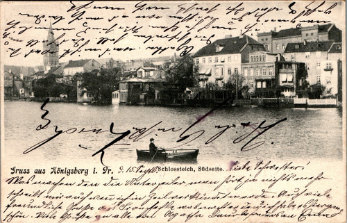 Gruss aus königsberg - ak,